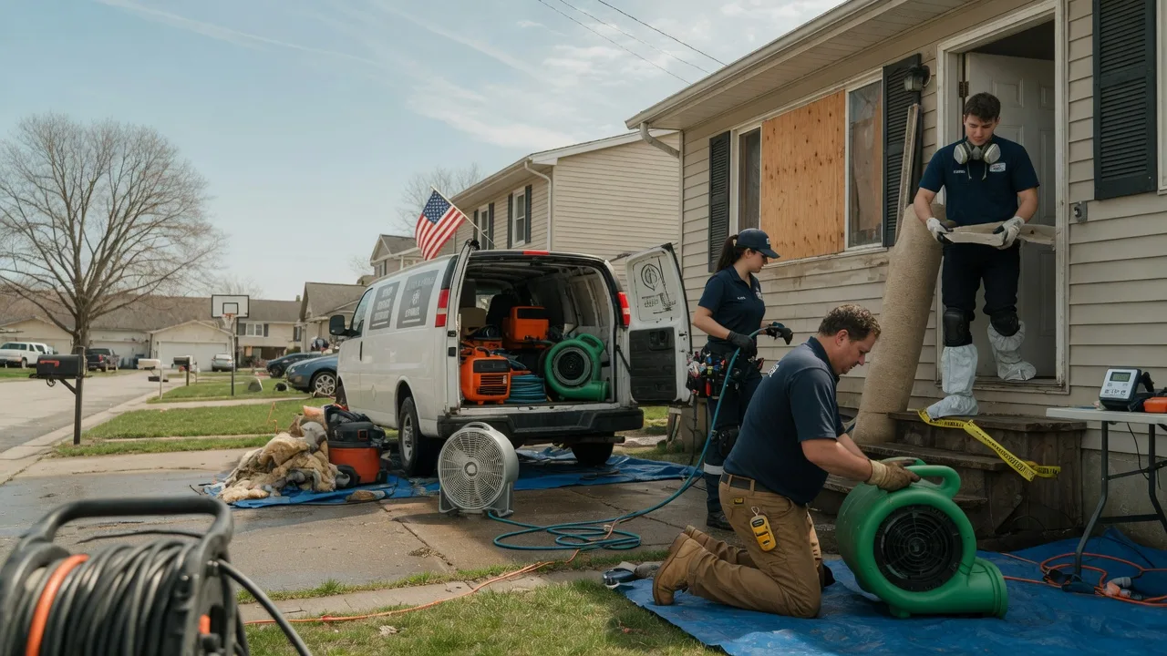 Water Damage Restoration in North Ridgeville, OH near me